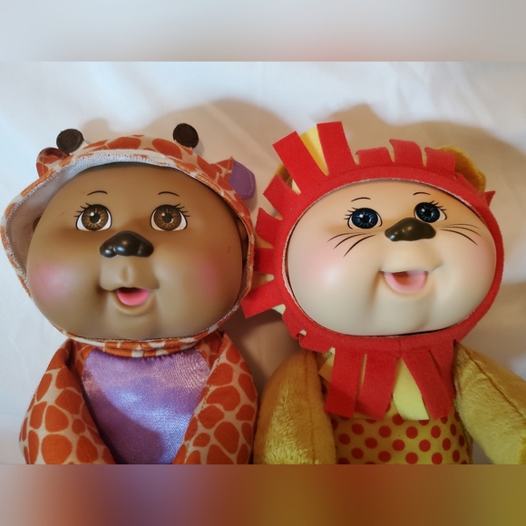 CABBAGE PATCH Dolls Giraffe Baby & Lion Baby - Super Cute - Picture 2 of 7